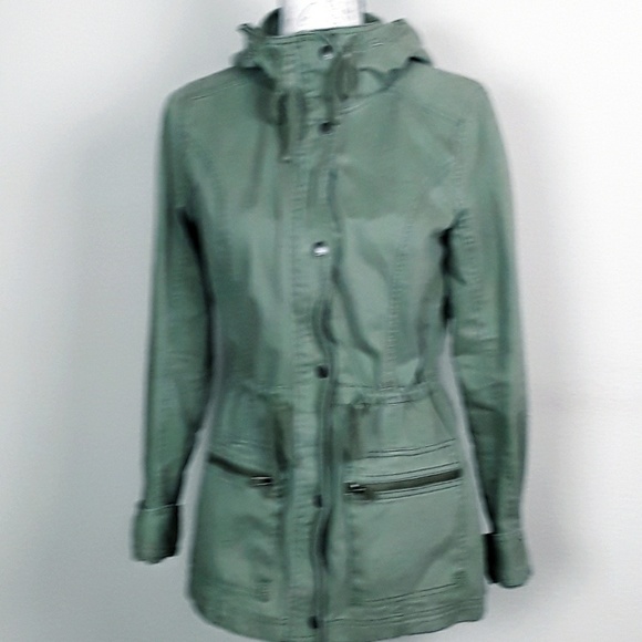 HOLLISTER CALIFORNIA ARMY UTILITY JACKET - Picture 2 of 5